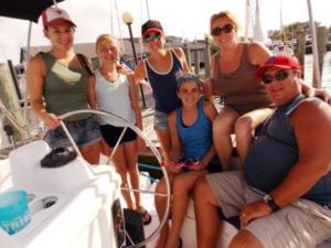 Who goes sailing