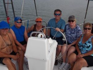 Sailing with old friends