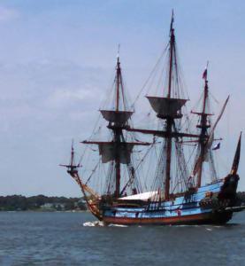 Kalmar Nyckel at Yorktown