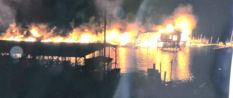 2 identified in marina fire, Williamsburg Charter Sails