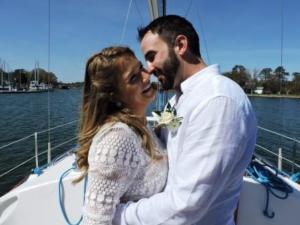 Wedding Under Sail