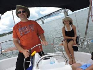 Sailing with Dad