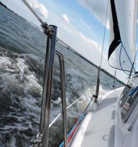 Sailing in a Brisk Wind