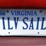 Sailing License Plates