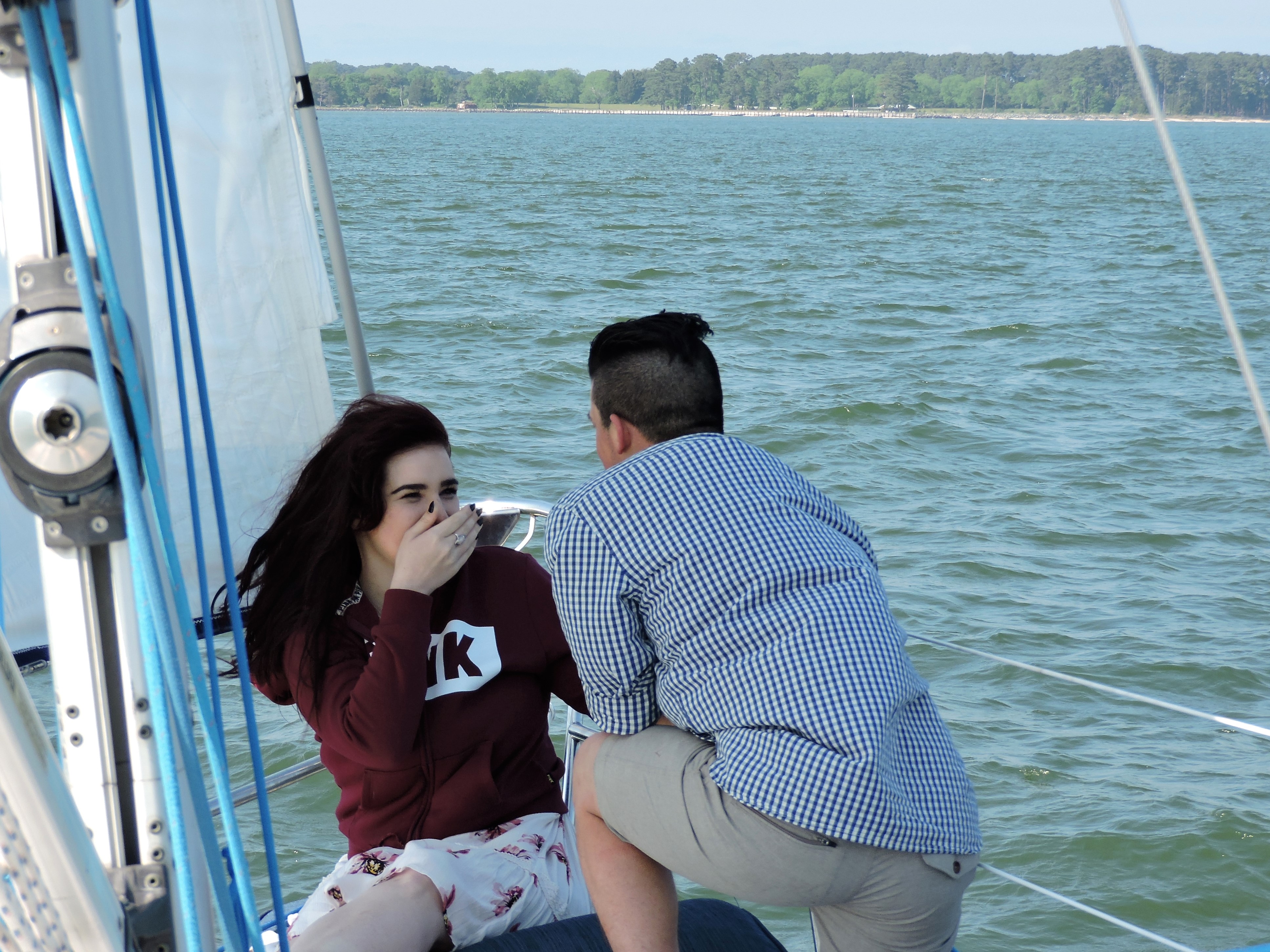 She Said Yes While Sailing
