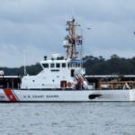 Coast Guard cutter at Yorktown