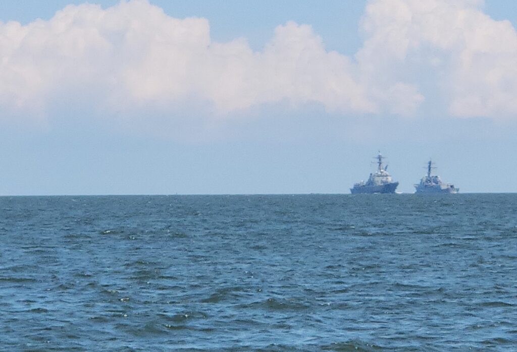 Ships Converge