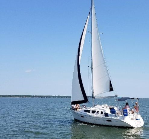 Sailing on the York