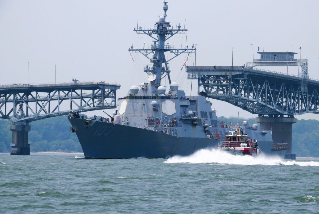Steering a DDG