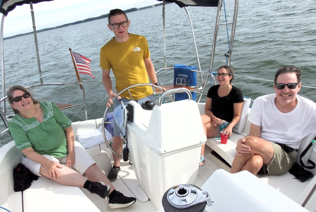 Sailing a DDG