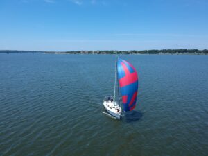 Sailing the York