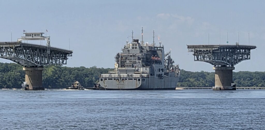 USNS McLean Returns